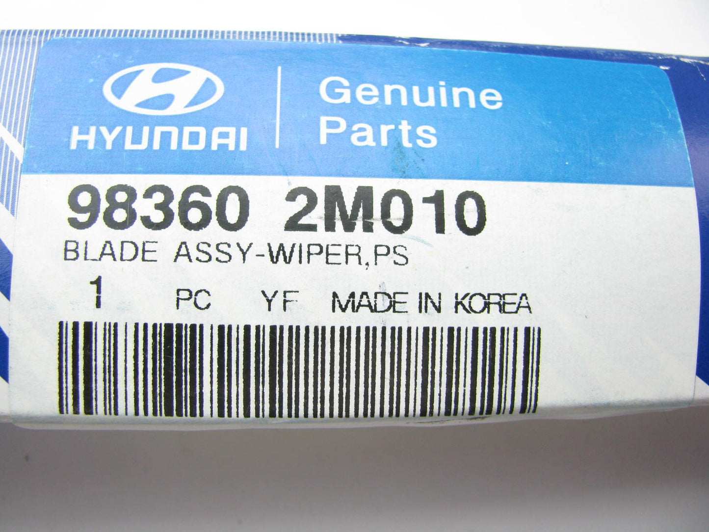 NEW GENUINE Right Side Windshield Wiper Blade OEM For 10-16 Genesis Coupe