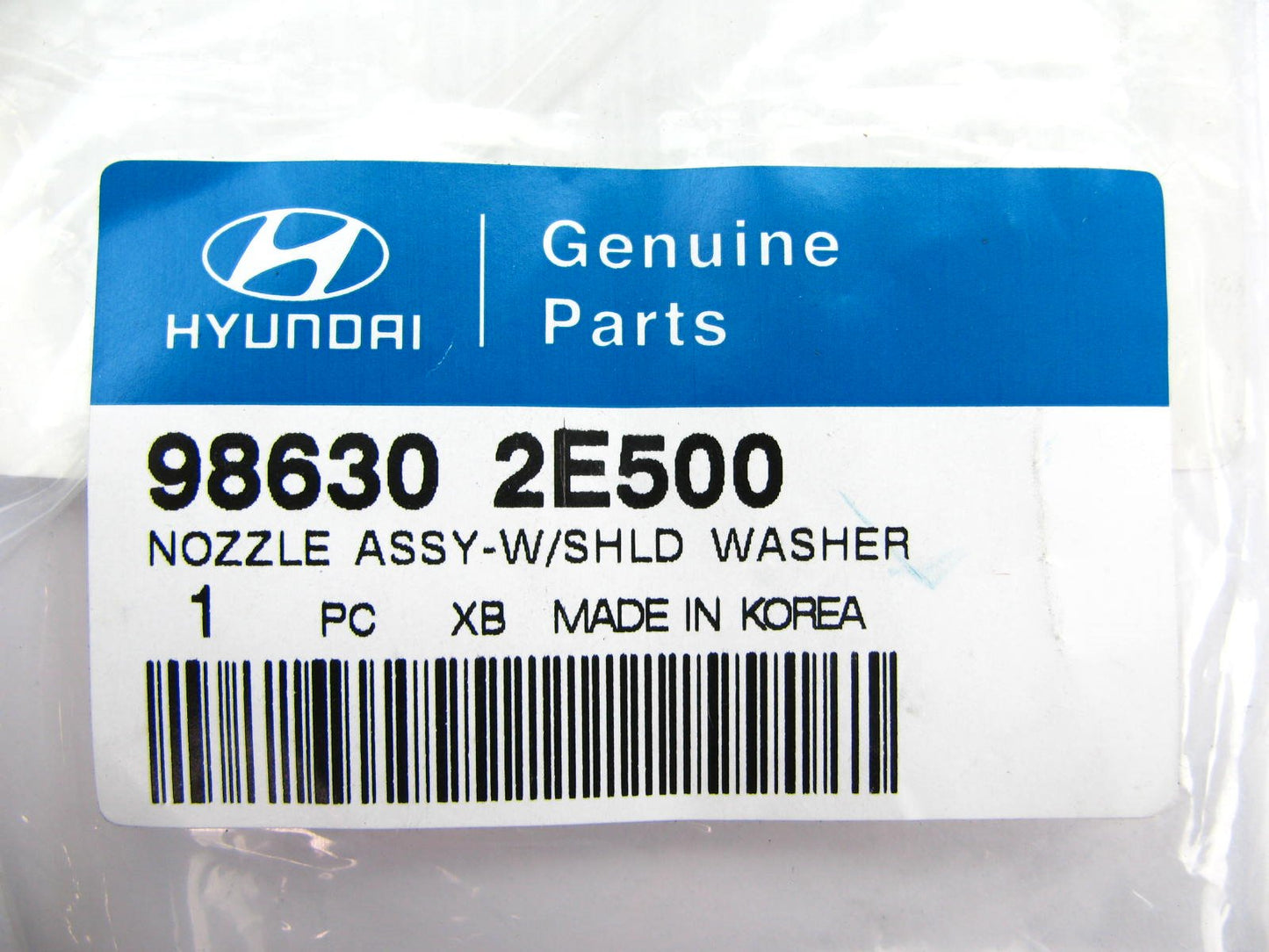 Windshield Wiper Washer Spray Nozzle OEM For 2009 Tucson 986302E500