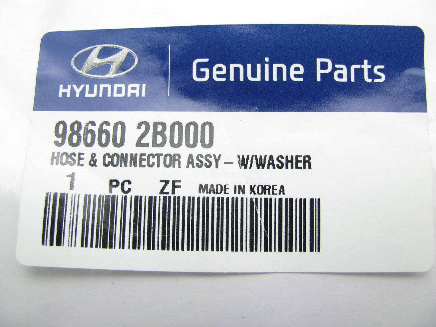 NEW Windshield Wiper Washer Fluid Hose Section OEM For 2007-09 Hyundai Santa Fe