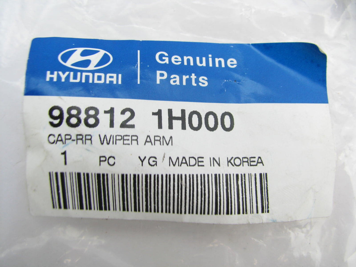 Rear Wiper Arm Cover Cap for 2010-2015 Tucson 988121H000