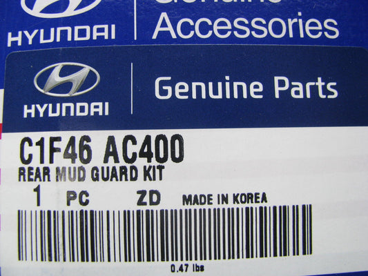 REAR Splash Guards Mud Flaps OEM For 2015-2016 Sonata C1F46AC400
