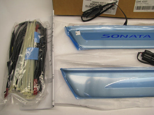NEW - OEM Illumindated Door Sill Plate LH & RH For 2018-2019 Hyundai Sonata