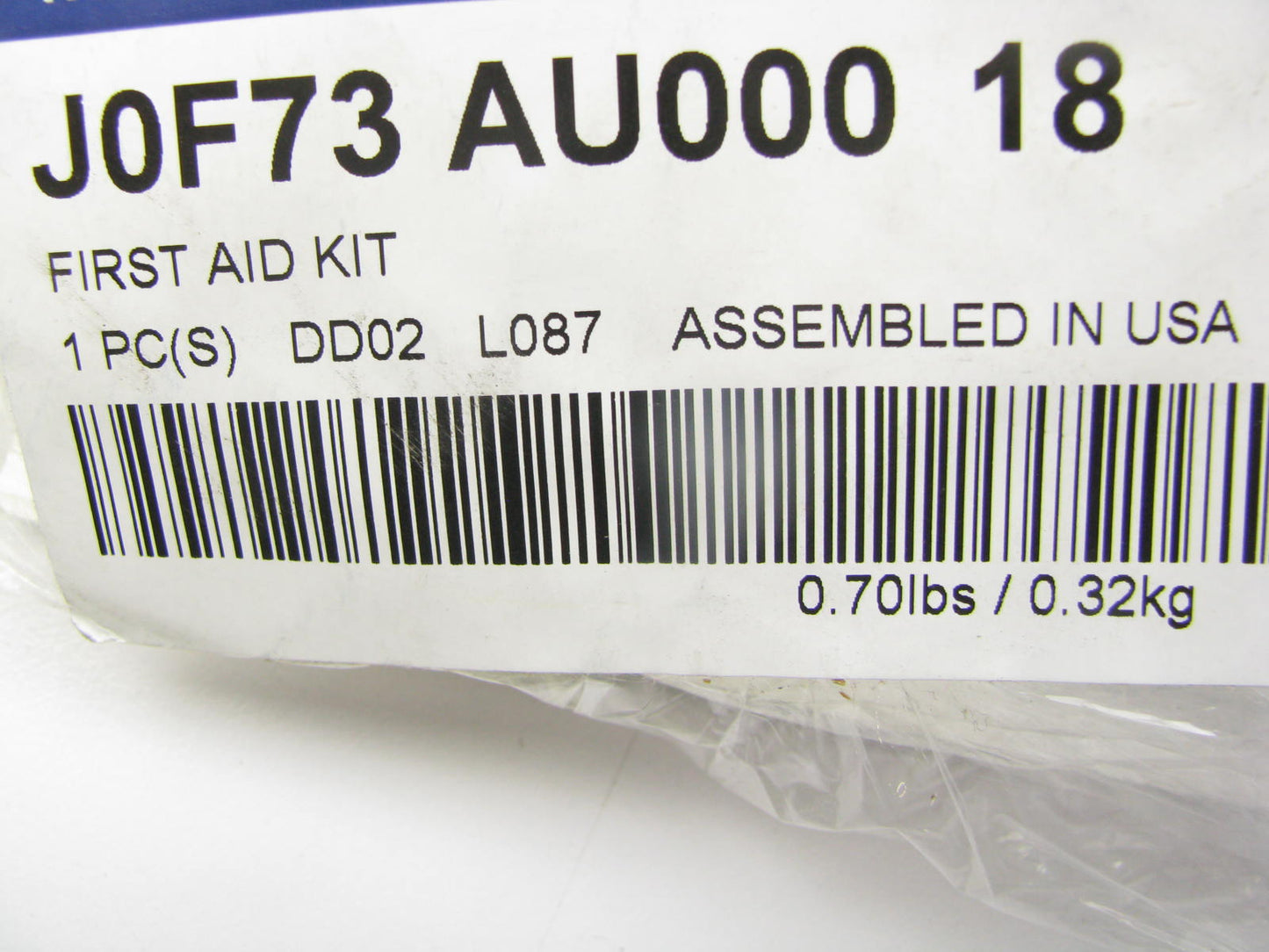 NEW GENUINE OEM For Hyundai J0F73AU00018 First Aid Kit