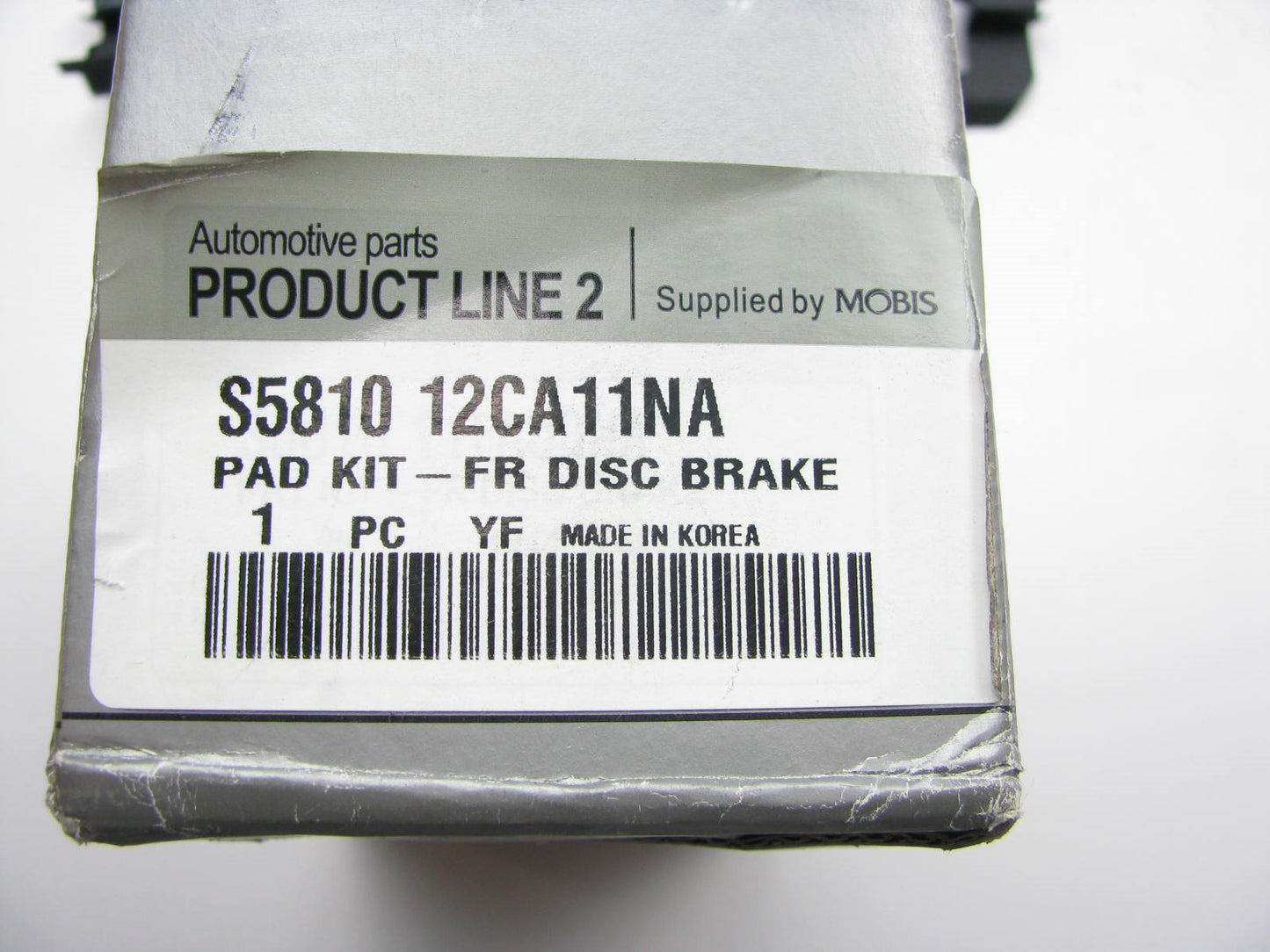 NEW - OEM S581012CA11NA Front Brake Pads For Hyundai