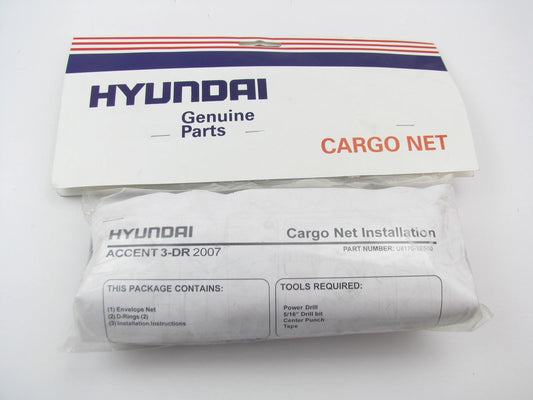 NEW GENUINE Rear Cargo Net OEM For 2006-11 Hyundai Accent 3-Door U8170-1E500