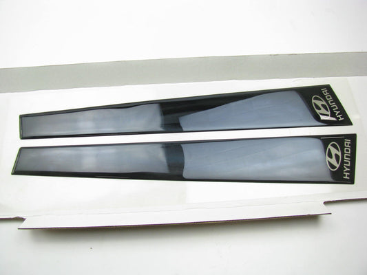 New Front Door Applique Moulding Trim Strips BLACK For 05-11 Accent U83501E300BL