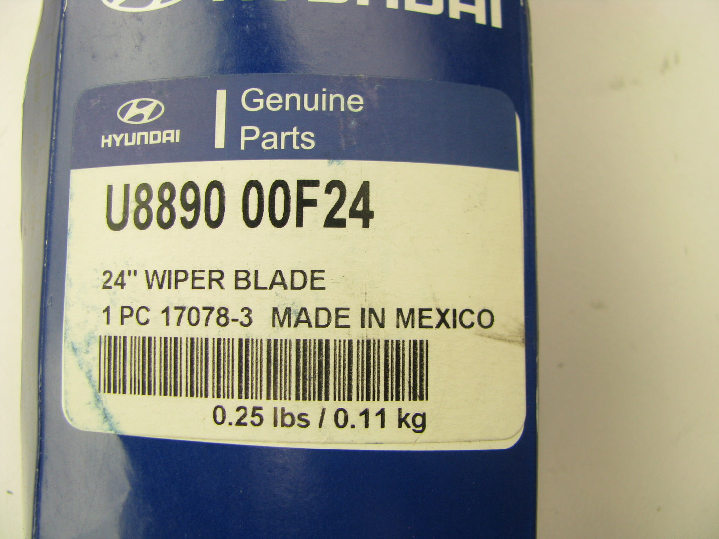 New OEM Windshield Wiper Blade 24 Inch Left Driver For Hyundai U889000F24