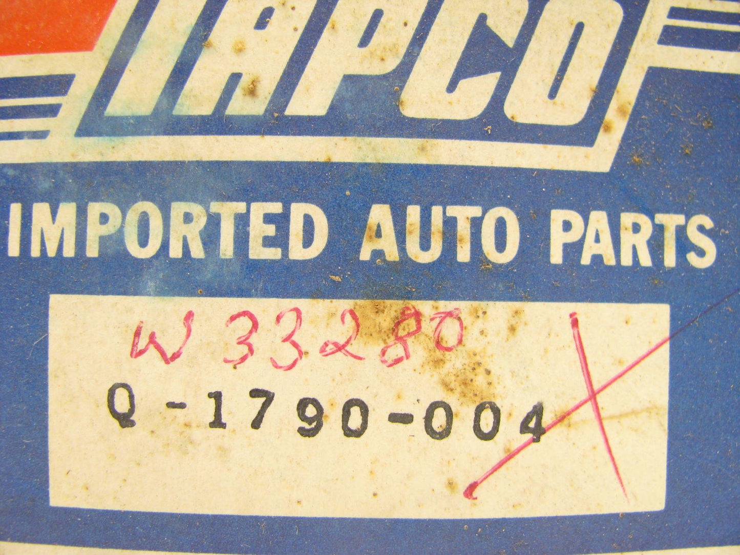 Iapco Q-1790-004 Voltage Regulator - FD ELECMAN MAF12-2