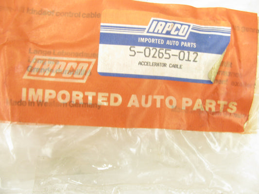 New Iapco S-0265-012 Accelerator Cable For 1978-1980 Volkswagen Jetta Auto Trans