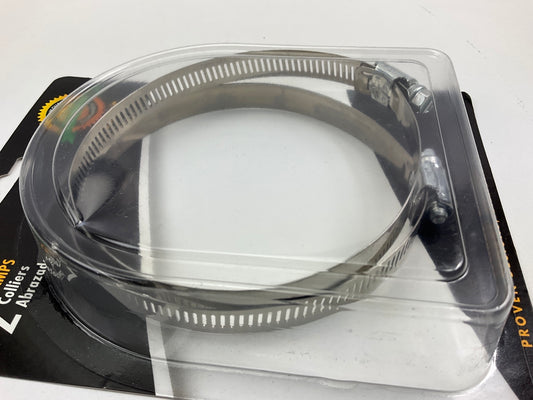 (10) Ideal 5264058 Hose Clamps, SAE Size 64, 2-1/2'' To 4-1/2'' Range