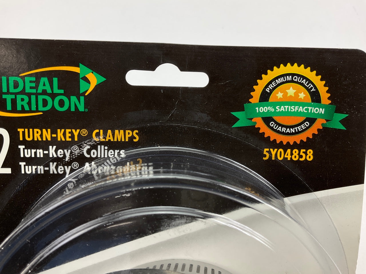 (5) PACK Ideal 5Y04858 Turn-Key Clamps For RV Sewer Hose Clamp 2-1/2'' To 3-1/2''