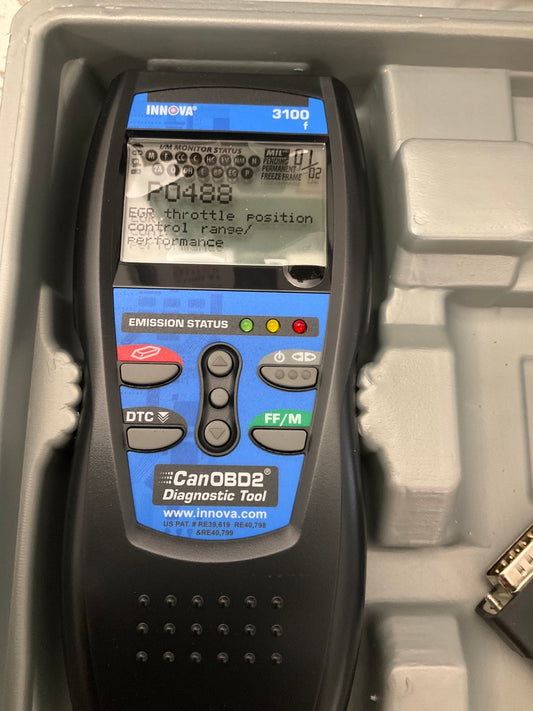 Innova 3100LAT OBD2 Diagnostic Code Scanner Reader OBDII Full Size Storage Box