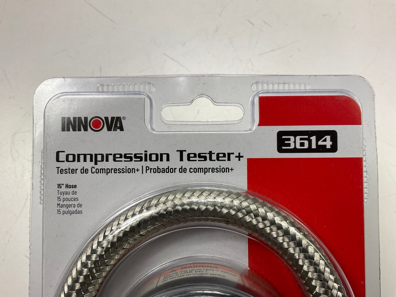 Innova 3614 Compression Tester Tool Set: 0-300 PSI Range,15'' Hose Length Kit