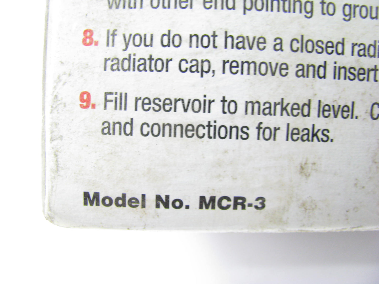 Interdynamics MCR-3 Radiator Coolant Overflow Reservoir Bottle For Compact Cars