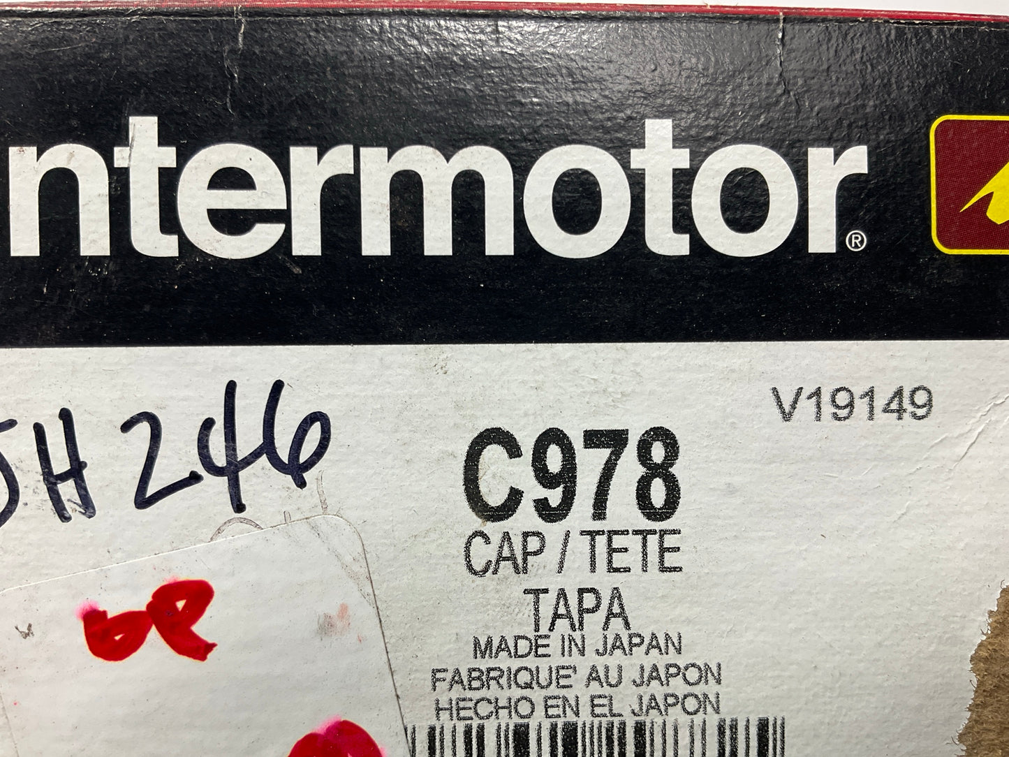 Intermotor C978 Ignition Distributor Cap For 1996-2002 Mitsubishi Mirage