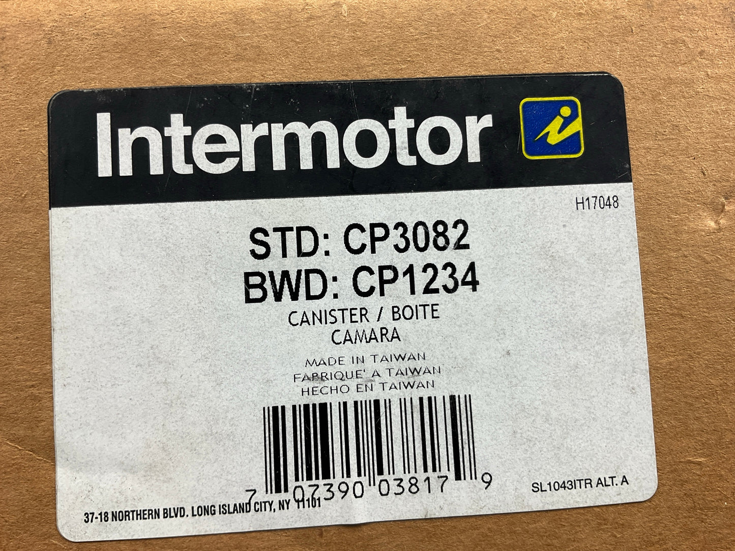 Intermotor CP3082 Charcoal Fuel Vapor Canister For 1998-2002 Honda Accord