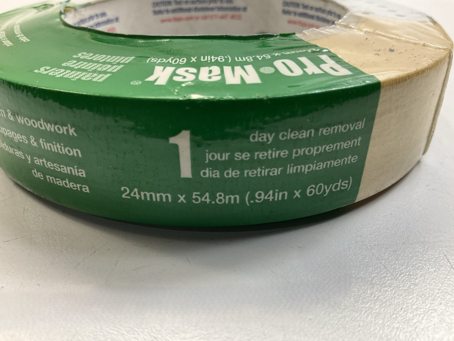 IPG 5202-1 1'' X 60 Yard Painters Grade Masking Tape (.94'' X 60 Yds Exact)