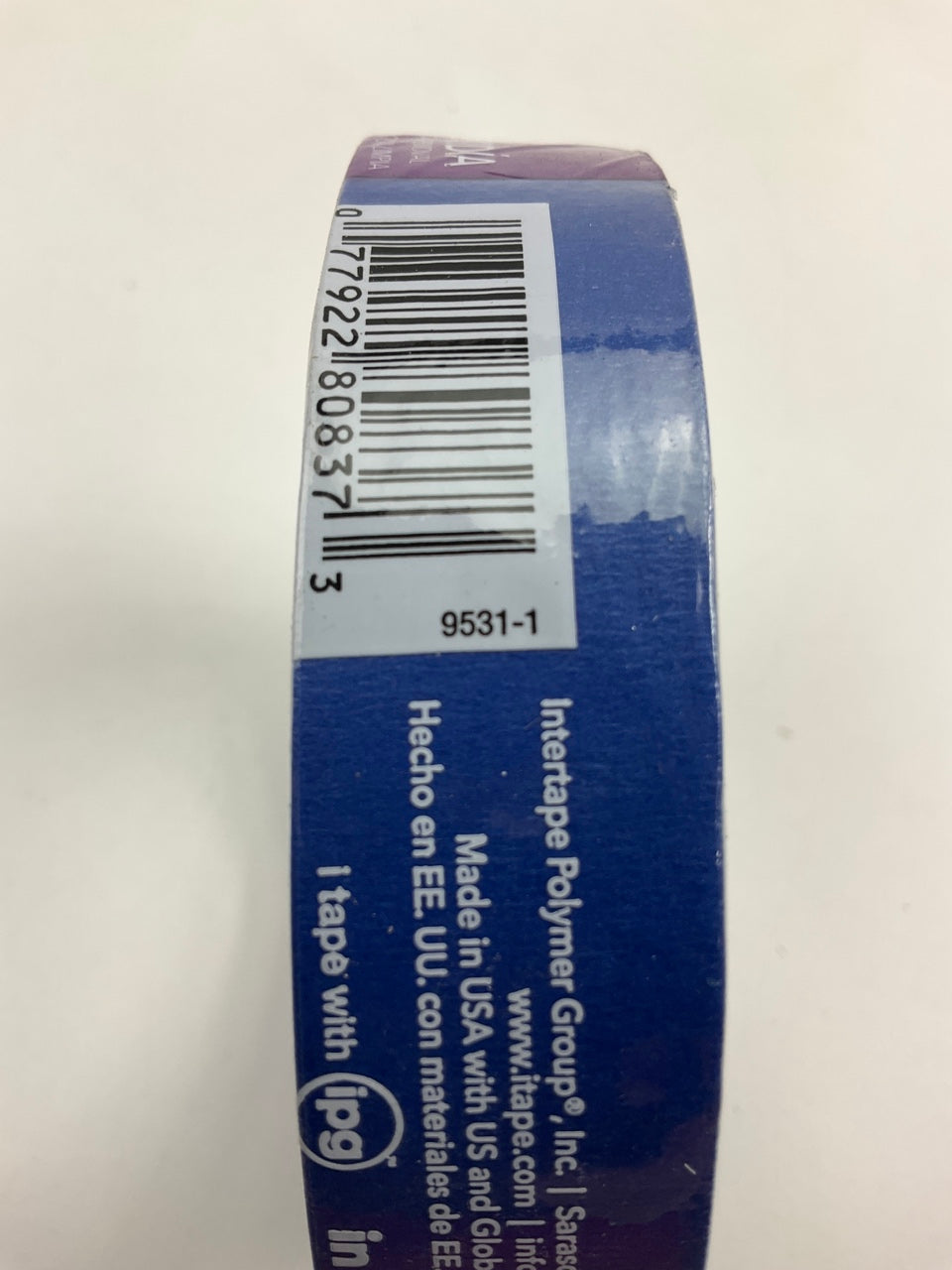 IPG 9531-1 Pro-Mask 0.94'' Wide X 60 Yards Long Blue High Strength Masking Tape