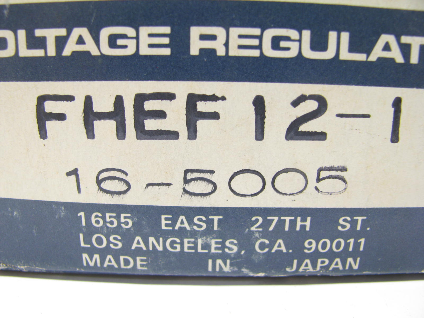 Voltage Regulator IPS FHEF12-1 For 72-73 Chevrolet Luv Pickup