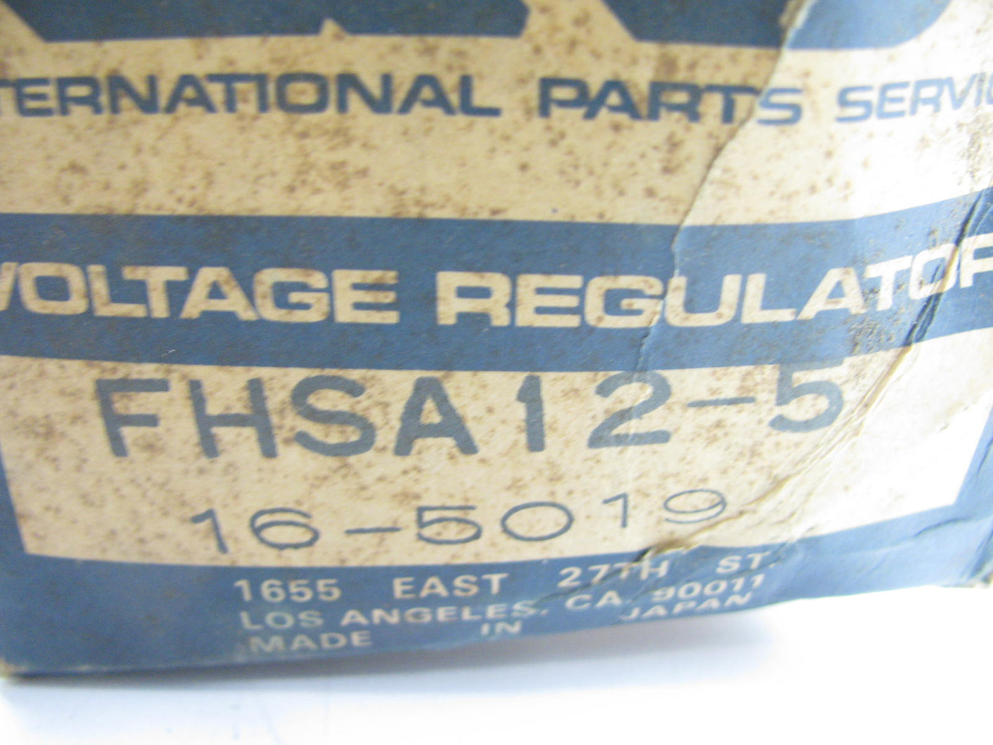 IPS FHSA12-5 Voltage Regulator For 1977-1981 Subaru