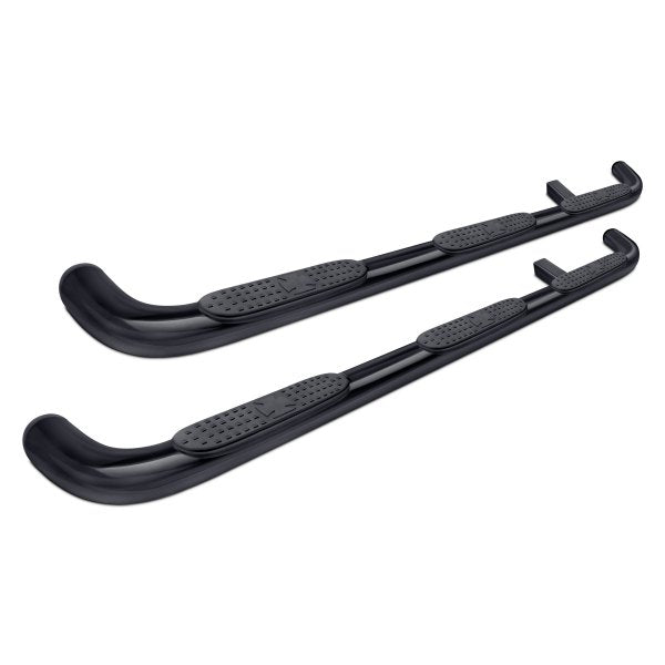 Iron Cross 51-482-B 3'' Cab Length Black Powder Coat Tube Side Step Bars