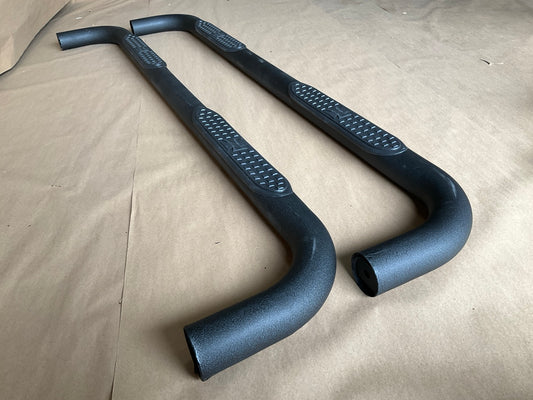 Iron Cross 51-572-B Black 3'' Tube Step Bars 2015-18 Silverado, Sierra Double Cab