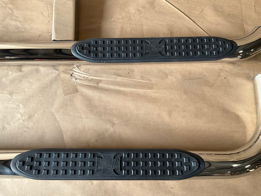 Iron Cross 52-572 Nerf Step Bars For 15-18 Silverado, Sierra 2500 3500 Short Bed