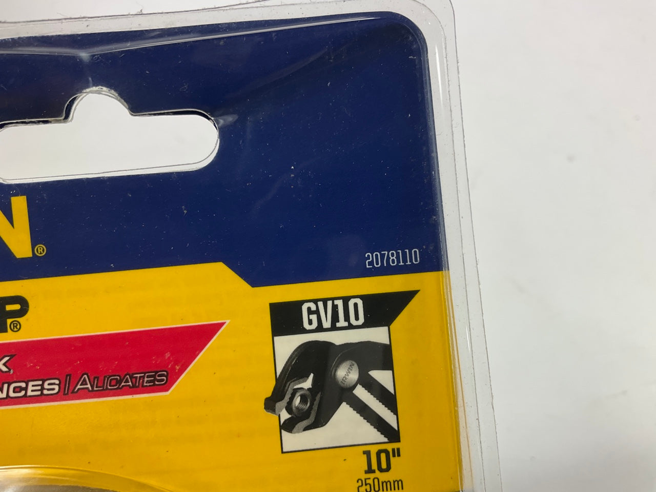 Irwin Industrial 2078110 GrooveLock 10'' V Jaw Pliers