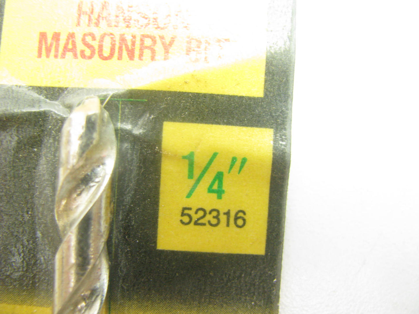 Irwin Industrial 52316 Masonry Bit 1/4'' Carbide Tipped