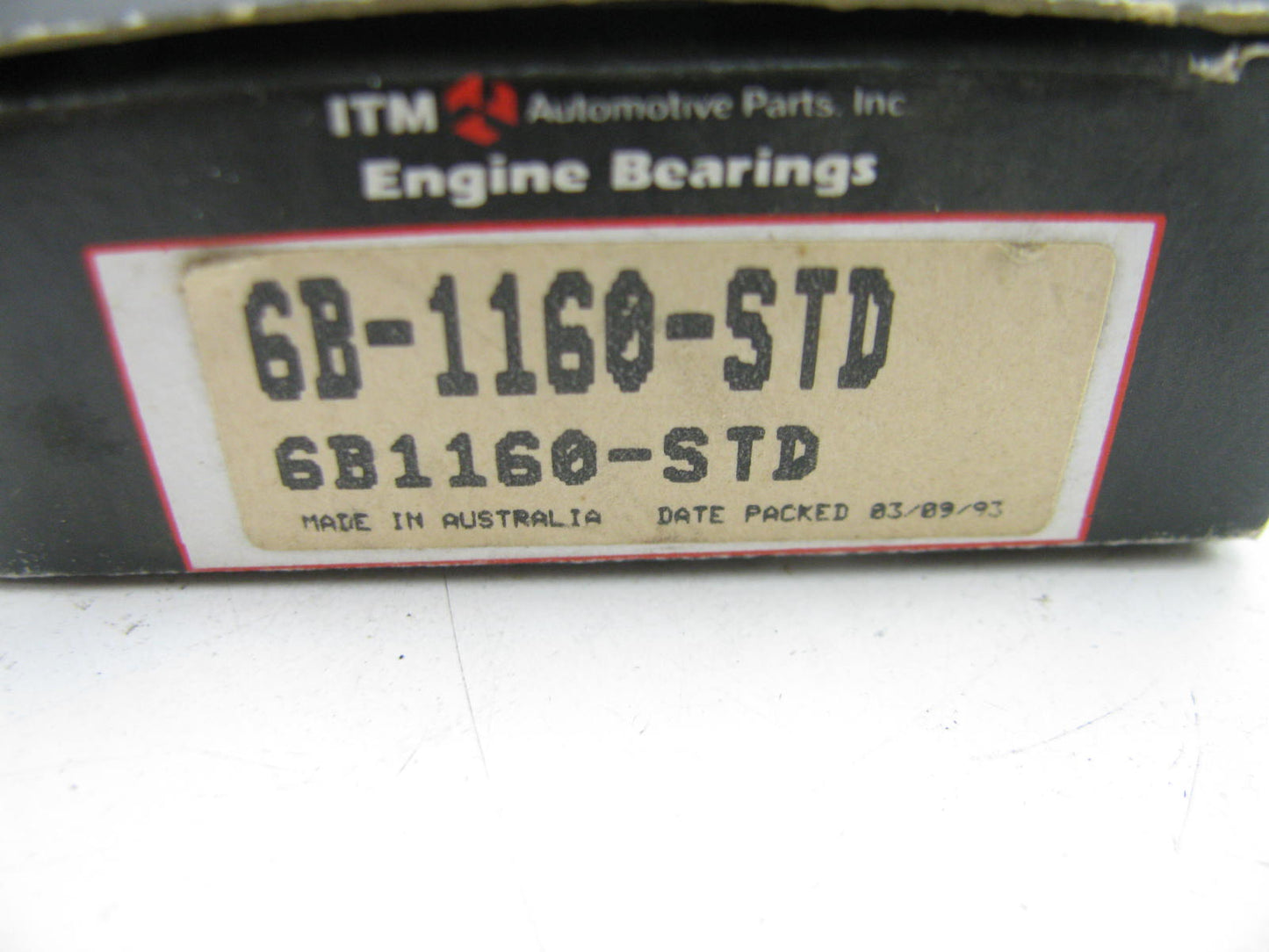 ITM 6B1160-STD Connecting Rod Bearings SET