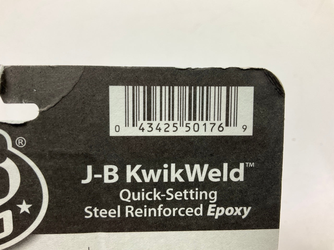 J-B Weld 50176 KwikWeld Steel Reinforced Epoxy Syringe - Dries Dark Grey - 25 Ml
