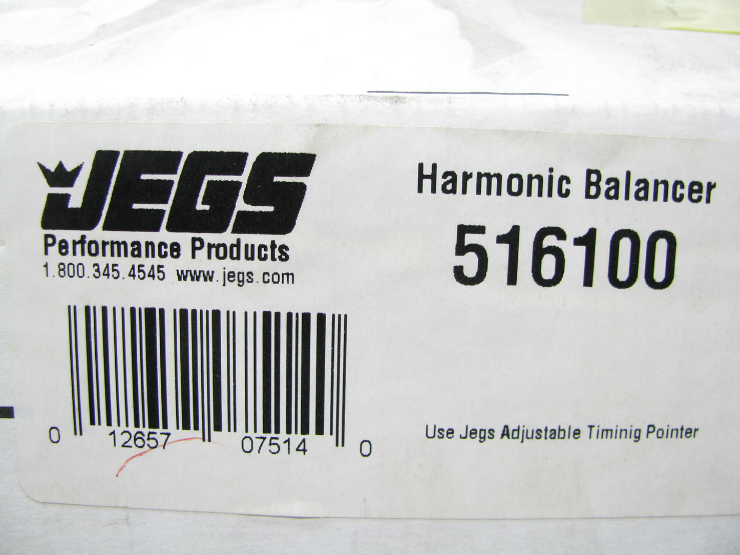 Jegs 516100 Engine Harmonic Balancer - Chevrolet SB 305 350 - 6.75''
