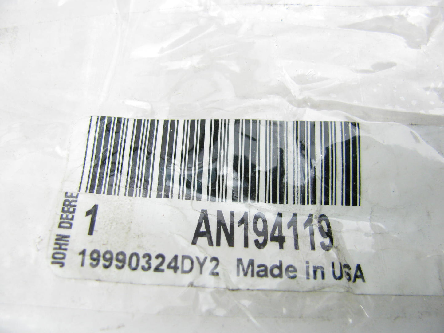 NEW AN194119 Park Return Brake Fluid Tube Line For John Deere 9960 Cotton Picker