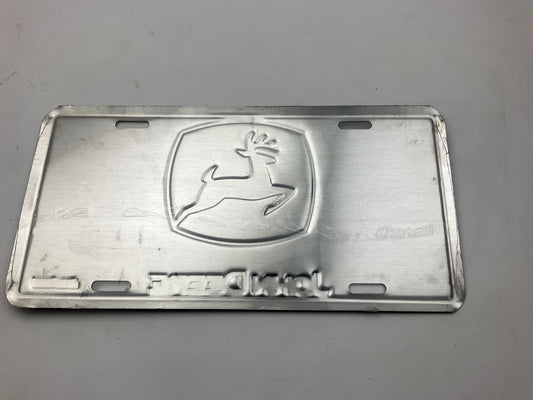 BLACK & YELLOW License Plate For John Deere