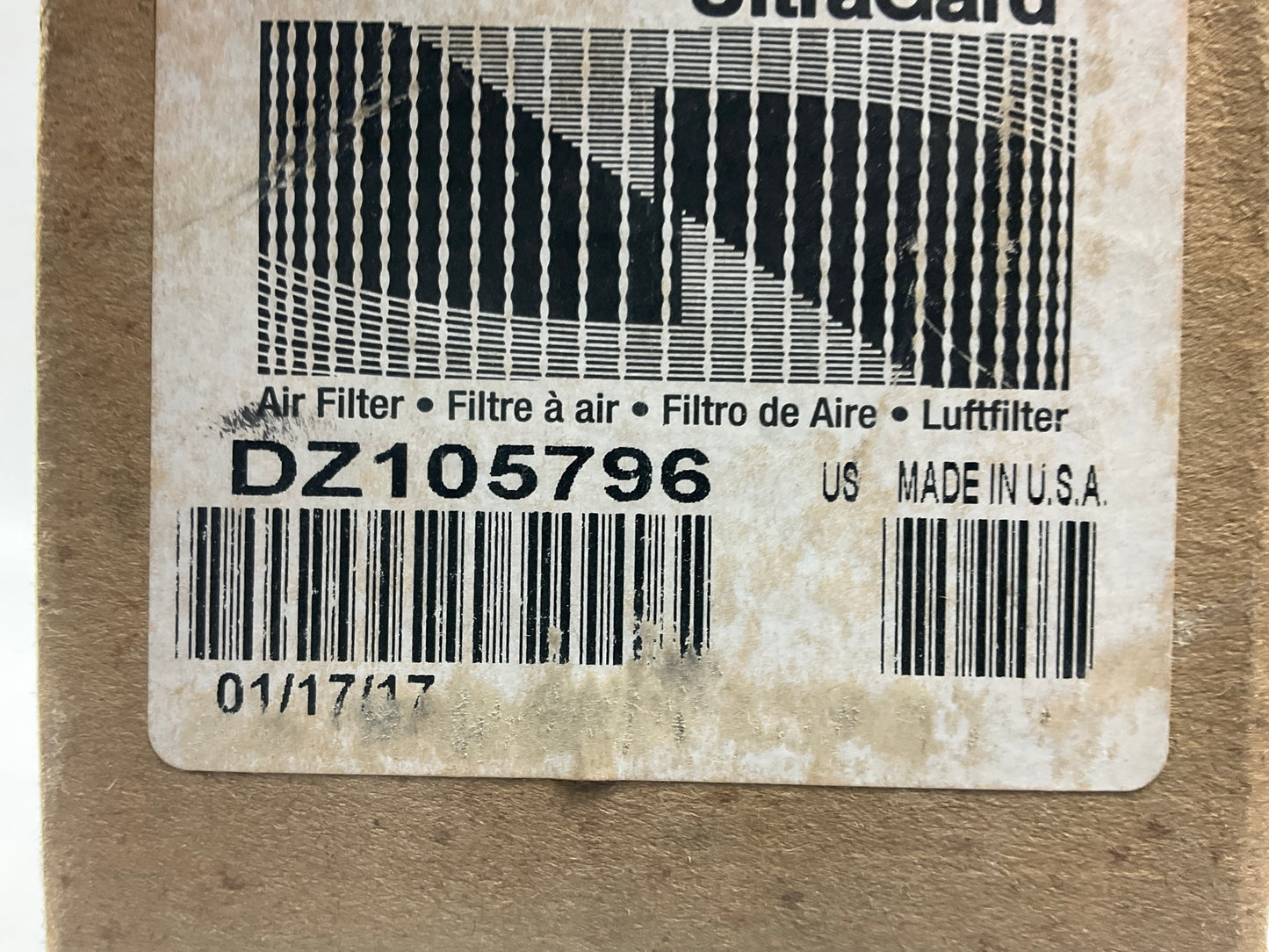 HAS FINGER MARKS - SEE PHOTOS Crankcase Vent Filter OEM For John Deere DZ105796