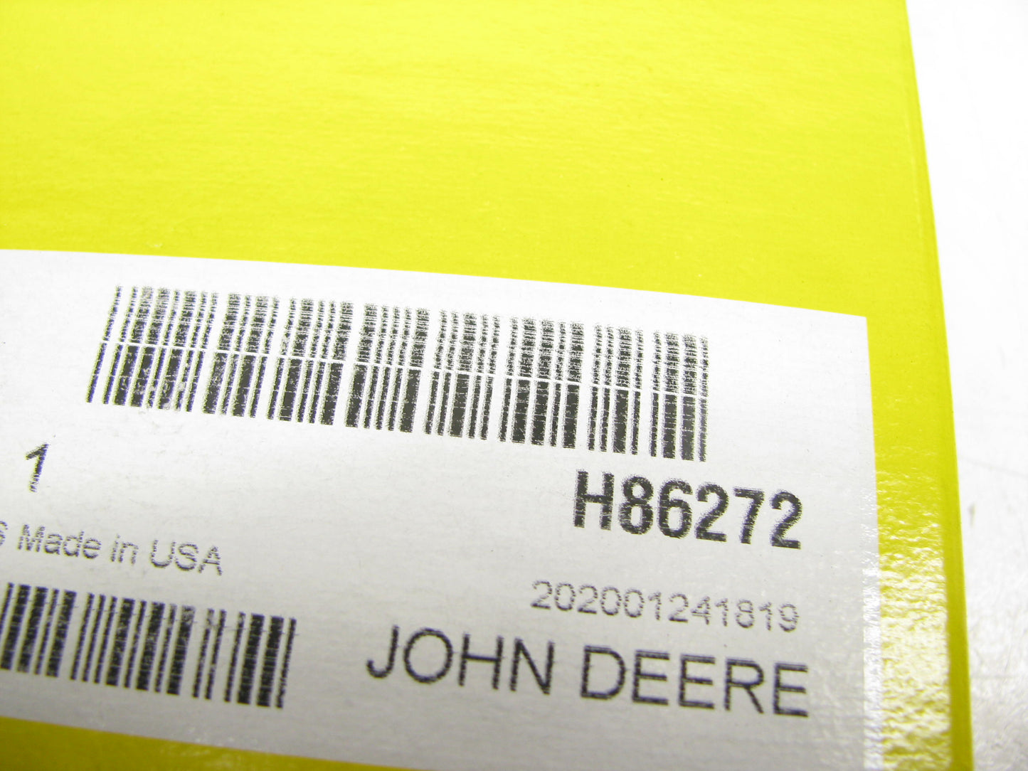 NEW - OEM H86272 Fan Drive V-Belt For John Deere Combine Models 6620