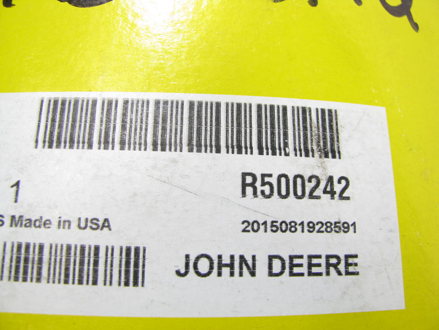 NEW - OEM For John Deere R500242 Serpentine Belt - 1.12'' X 63.00'' - 8 Ribs
