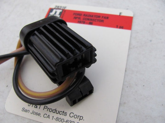 JT&T 2831F Engine Coolant Radiator Fan Motor Connector Pigtail Harness