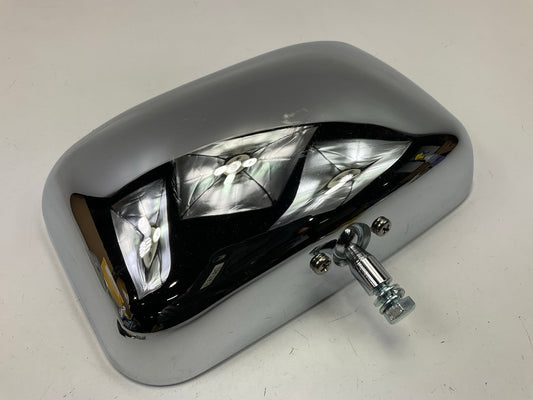 K-Source 3721 Universal Truck Mirror, Two Point Mount, Chrome, 5-1/2 X 8-1/2