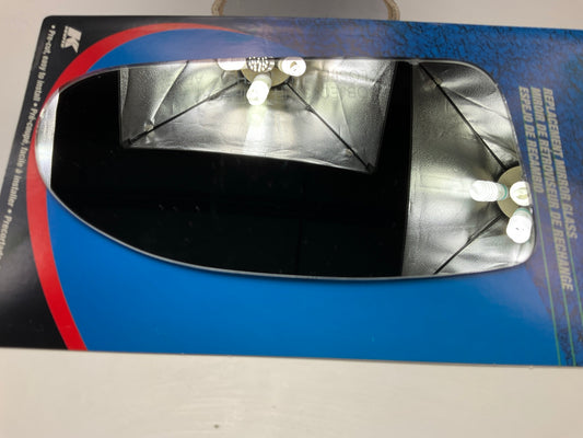 K Source 90151 Front Right Door Mirror Glass (Manual Remote W/ Heat ONLY)