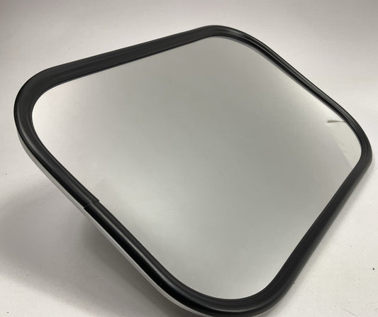 (2) K Source RH075 Stainless Steel Replacement Mirror Heads - 7-1/2'' X 10-1/2''