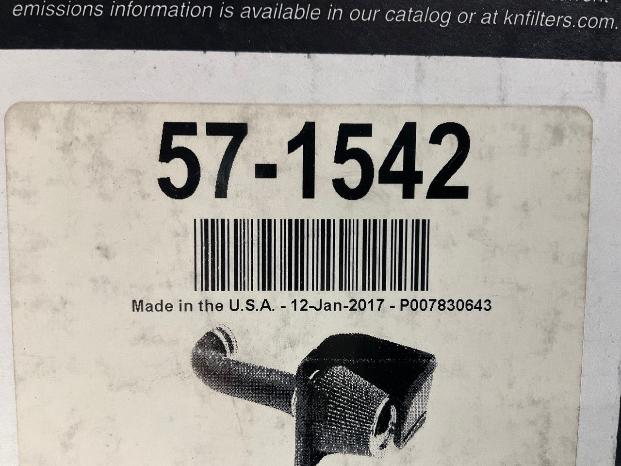 K&N 57-1542 Cold Air Intake System For 2005-19 Chrysler 300, 08-19 Challenger V8