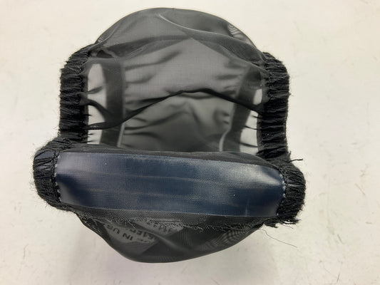K&N E4515DK DryCharger Oval Black Air Filter Wrap (4'' L X 3'' W X 2'' H) For E4515