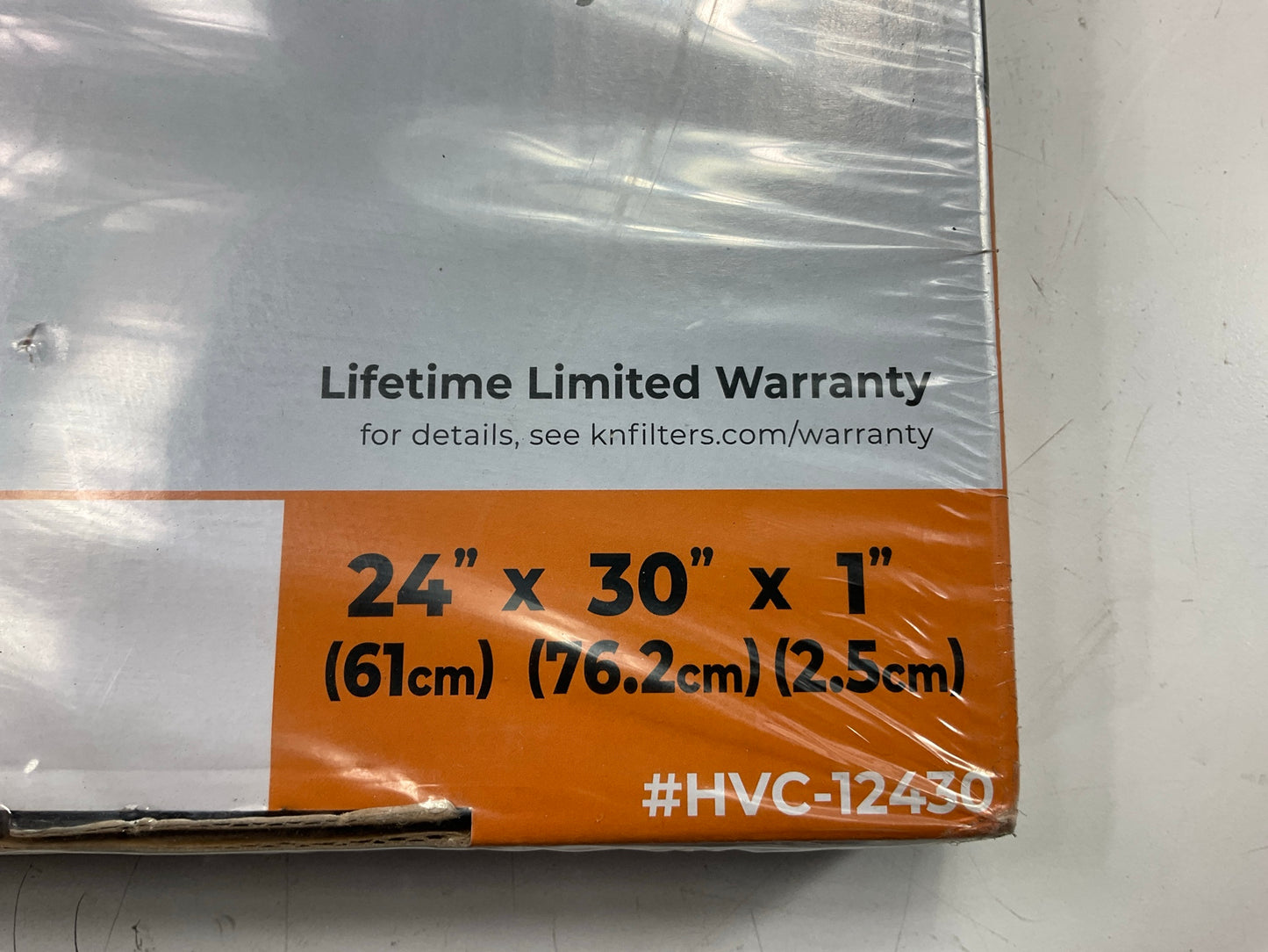 K&N HVC-12430 Washable & Reusable Home Air Filter HVAC 24'' X 30'' X 1''