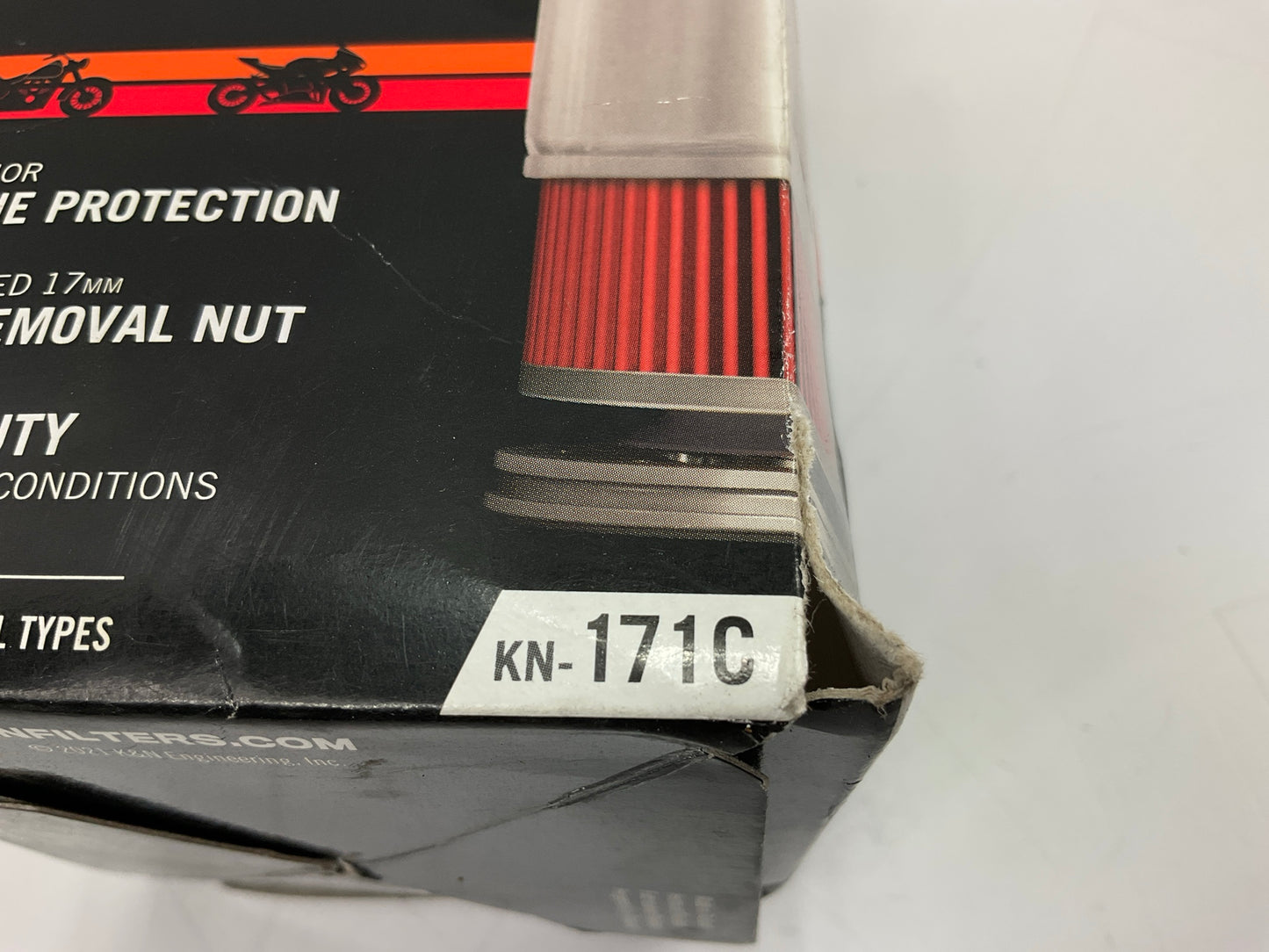 K&N KN171C Chrome Motorcycle Oil Filter For Harley Davidson