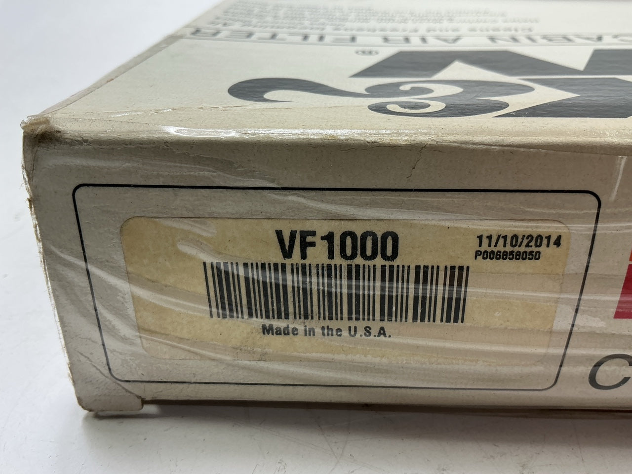 K&N VF1000 Cabin Air Filter - Washable And Reusable