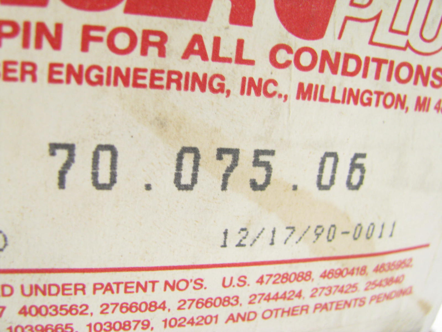 Kaiser 70-075-06 Steering King Pin Bolt Set - 1.433'' Diameter X 8.250'' Long