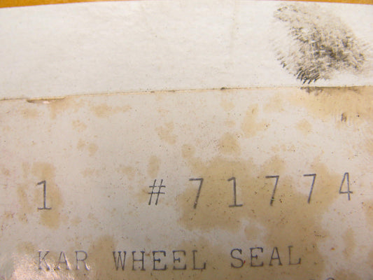 Kar Products 71774 Front Wheel Seal - 6.379'' OD X 4.875'' ID - 370007A 708400