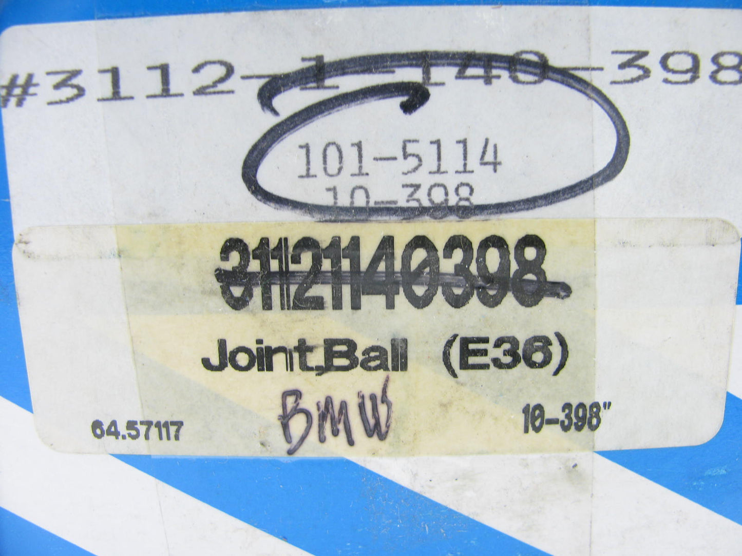 (2) Karlyn 101-5114 Suspension Ball Joint - Front Lower 1992-2002 BWM 3-series