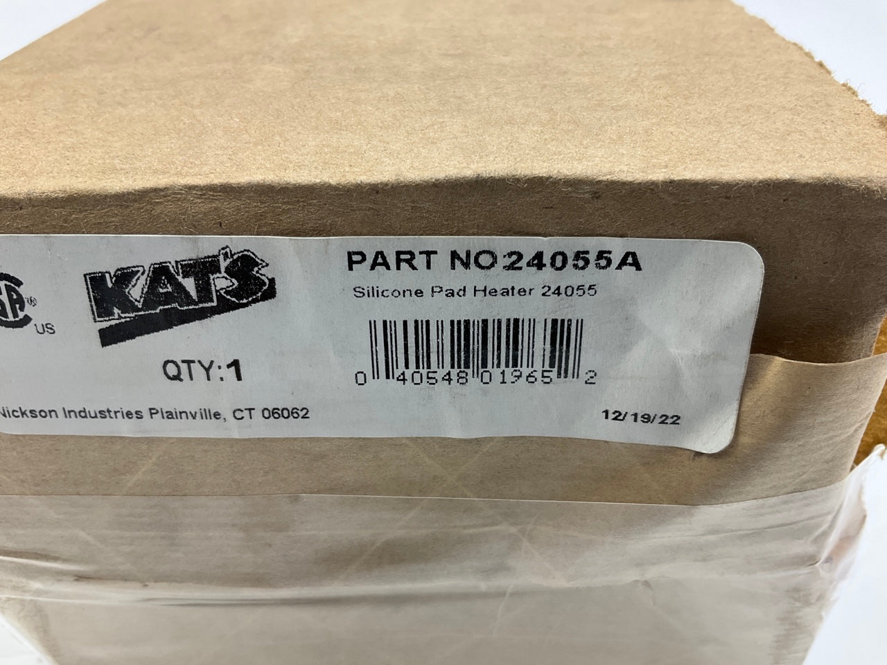 Kat's 24025 25 Watt 1''x 5'' Universal Silicone Hot Pad Heater